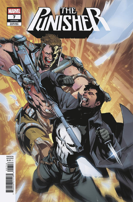 Punisher #7 Paolo Villanelli 1:25 Variant