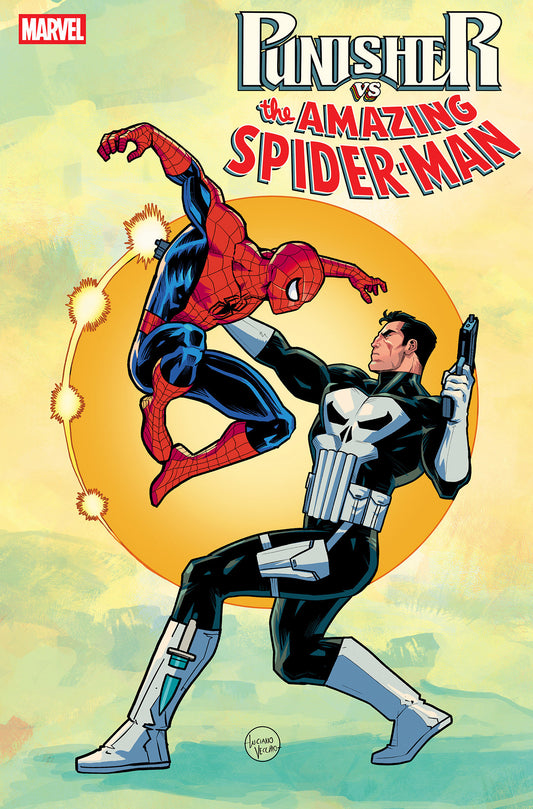 Punisher vs. Spider-Man #3 Luciano Vecchio 1:25 Variant