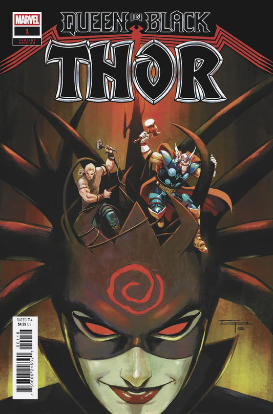 Queen In Black: Thor #1 German Peralta 1:25 Variant [Qib]