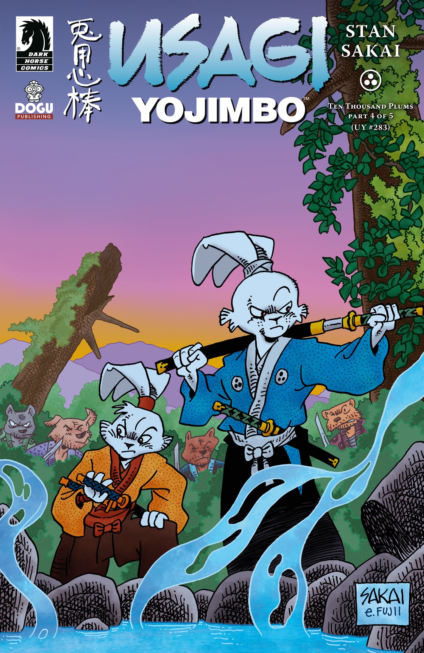 Usagi Yojimbo: Ten Thousand Plums (2025) #4 Cover A Stan Sakai