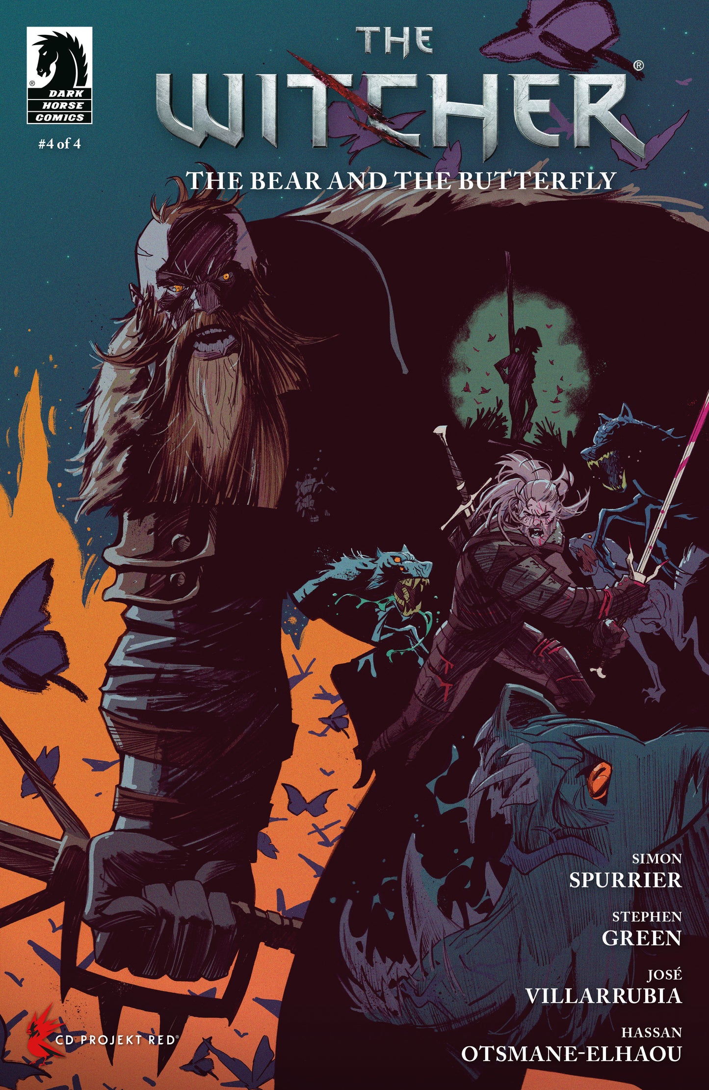 Witcher: The Bear And The Butterfly #4 (Cover A) (Stephen Green)