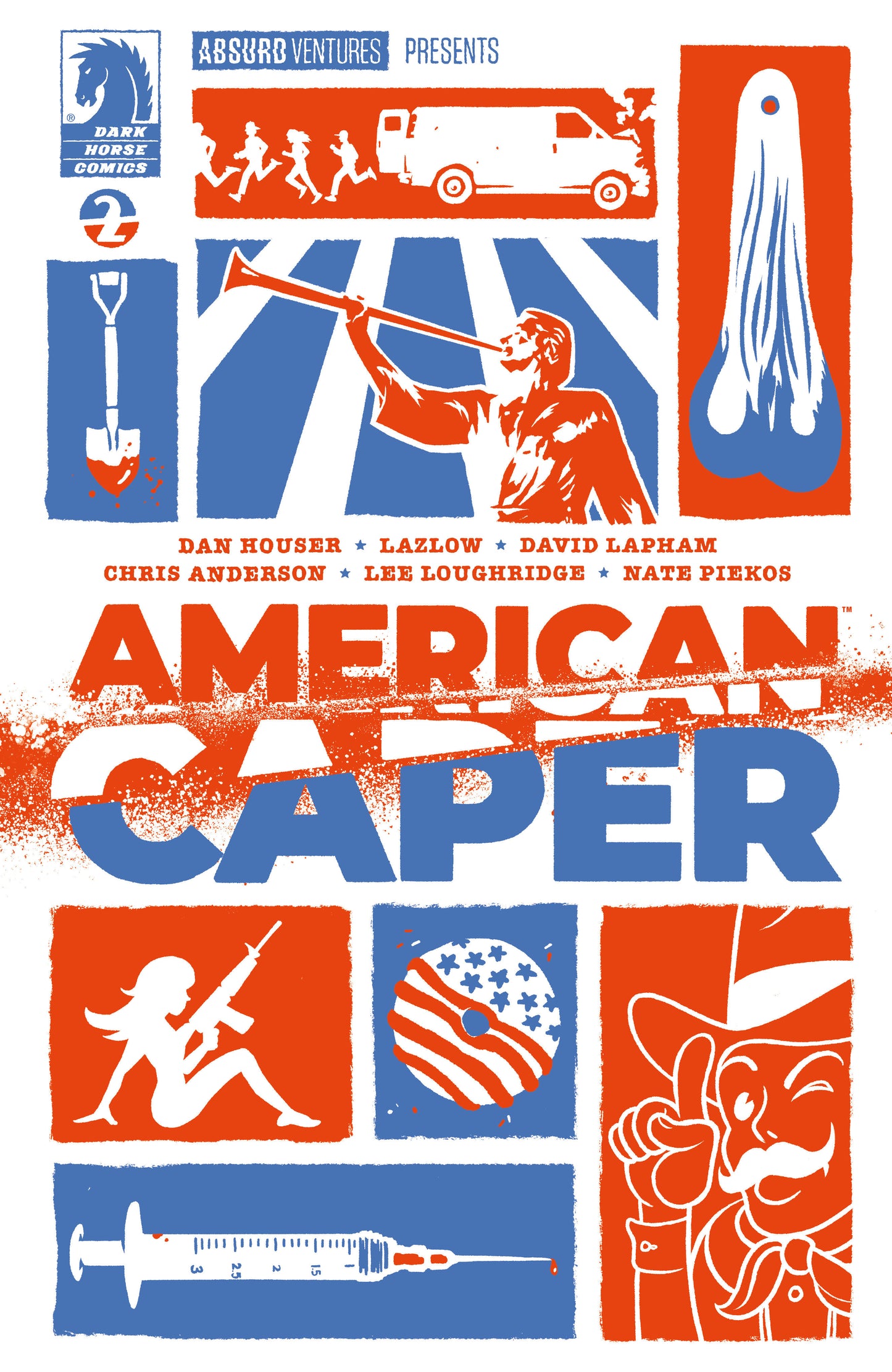 American Caper #2 (Cover A) (Tyler Boss)