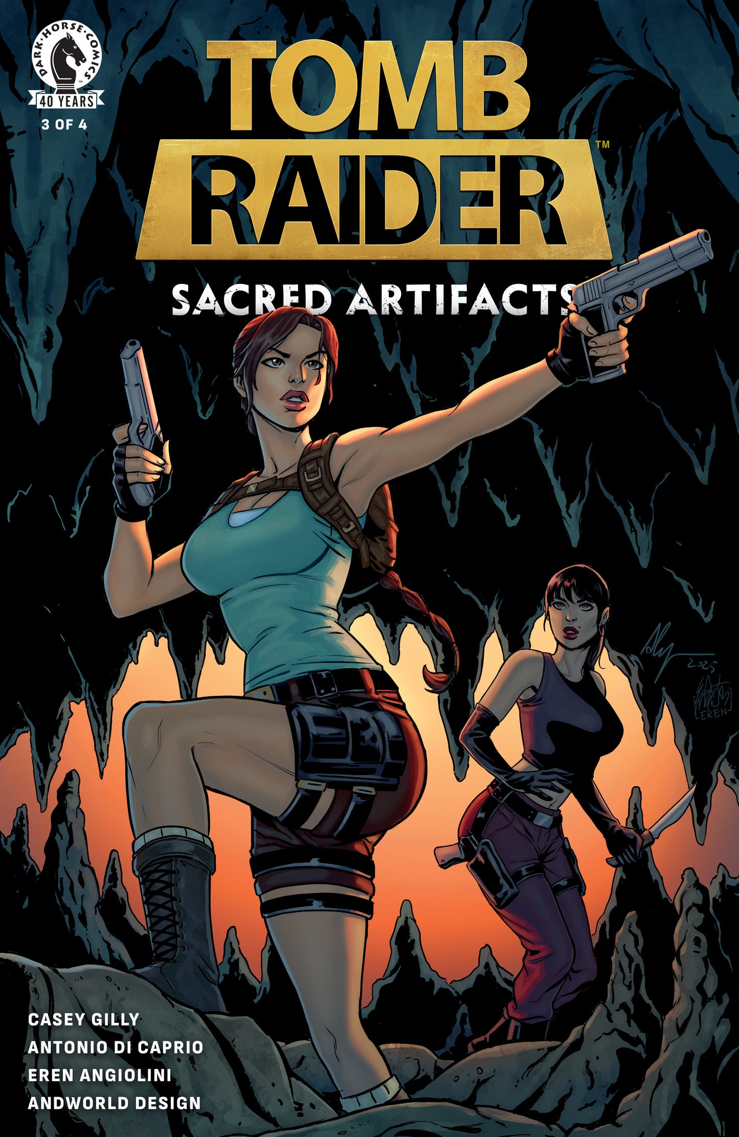 Tomb Raider: Sacred Artifacts #3 (Cover A) (Antonio Di Caprio)