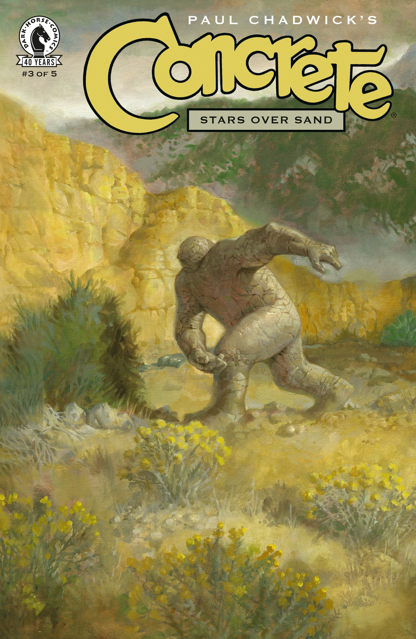 Concrete: Stars Over Sand #3 (Cover A) (Paul Chadwick)