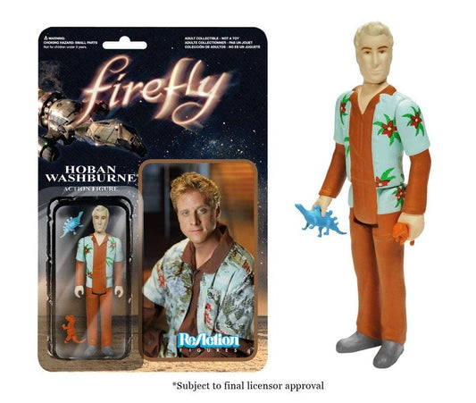 Funko ReAction Firefly Hoban Washburne Action Figure