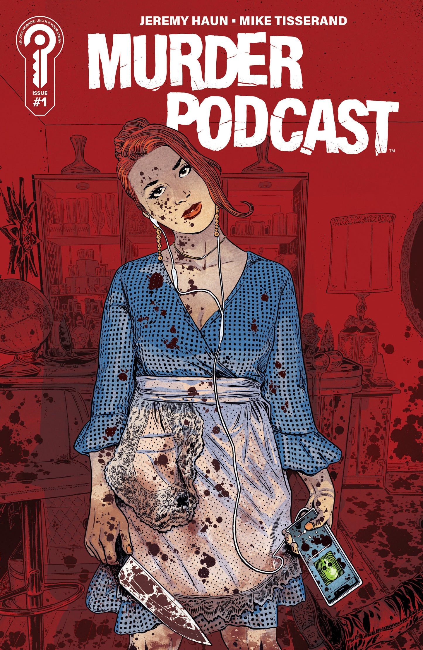 Murder Podcast #1 (2nd Print) Cover G Jeremy Haun
