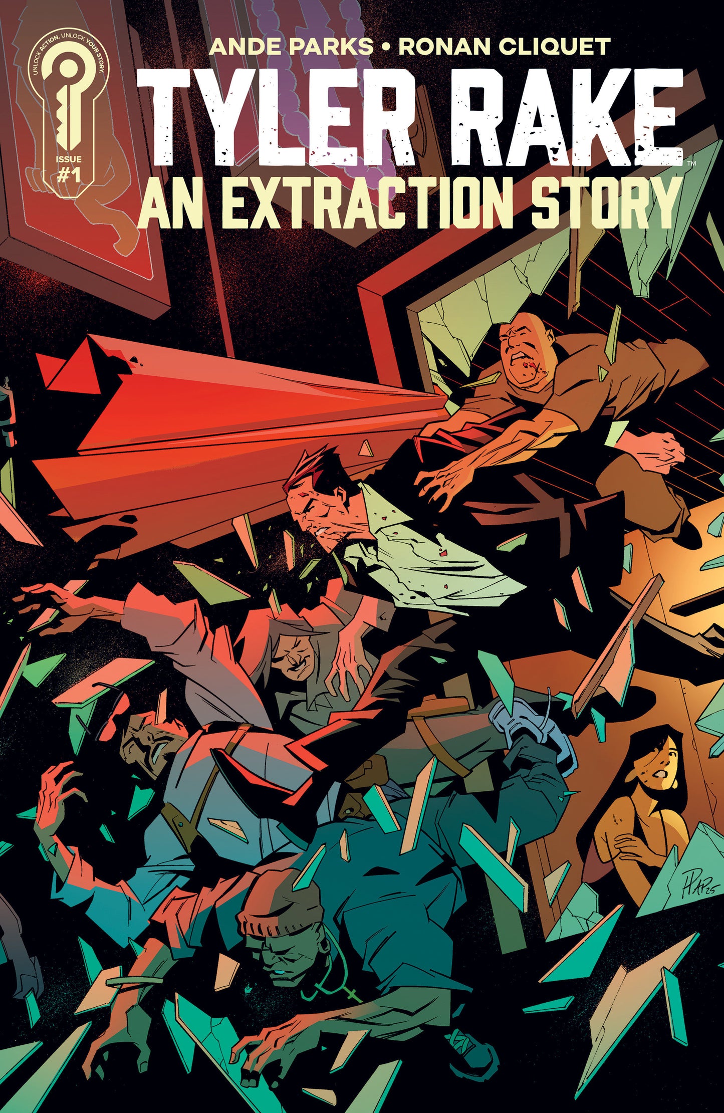 Tyler Rake: An Extraction Story #1 Cover C Phil Hester 1:10 Variant