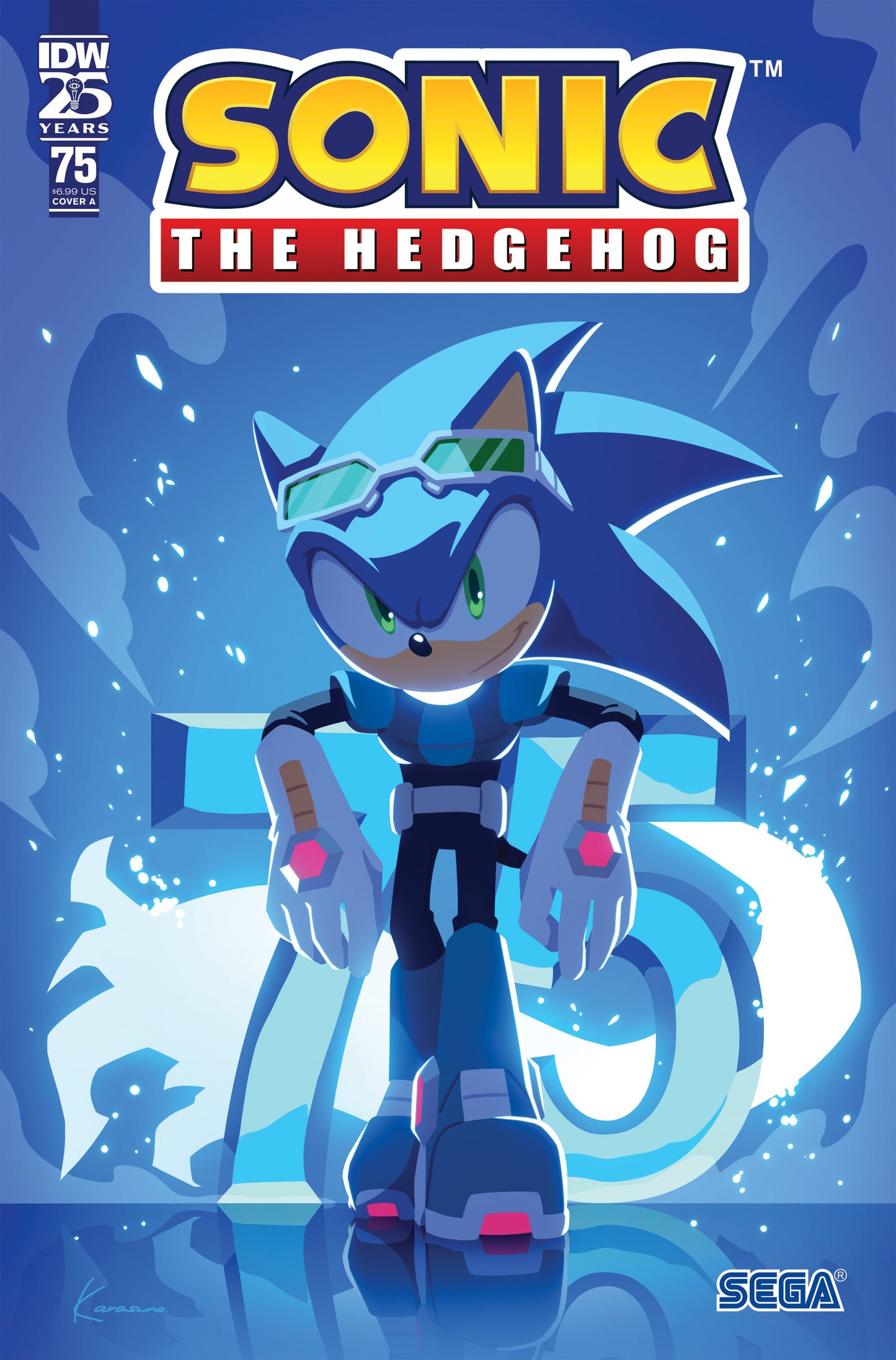 Sonic The Hedgehog (2018) #75 Cover A (Sonic Team)