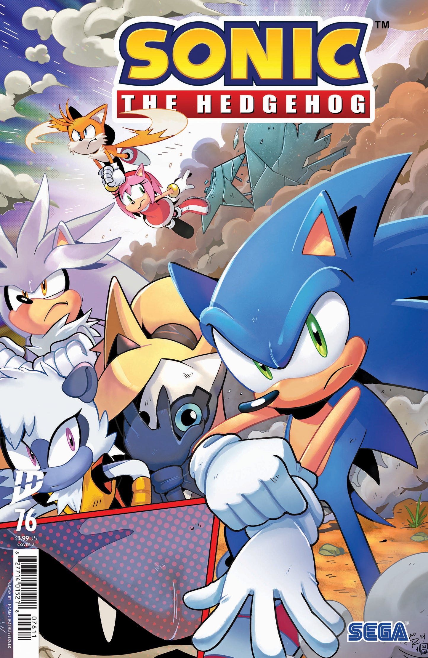 Sonic The Hedgehog (2018) #76 Cover A Rothlisberger