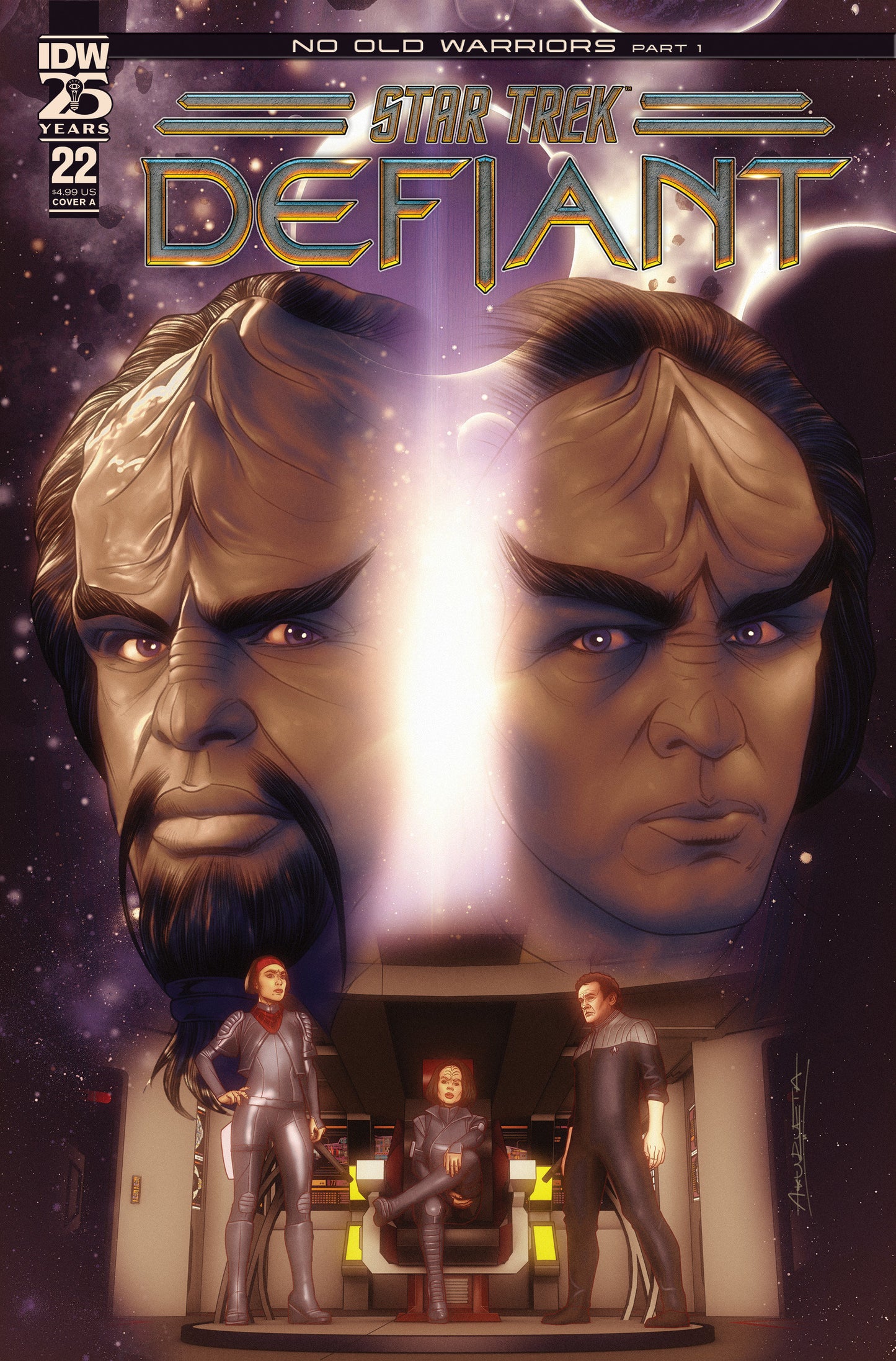 Star Trek Defiant #22 Cover A Unzueta