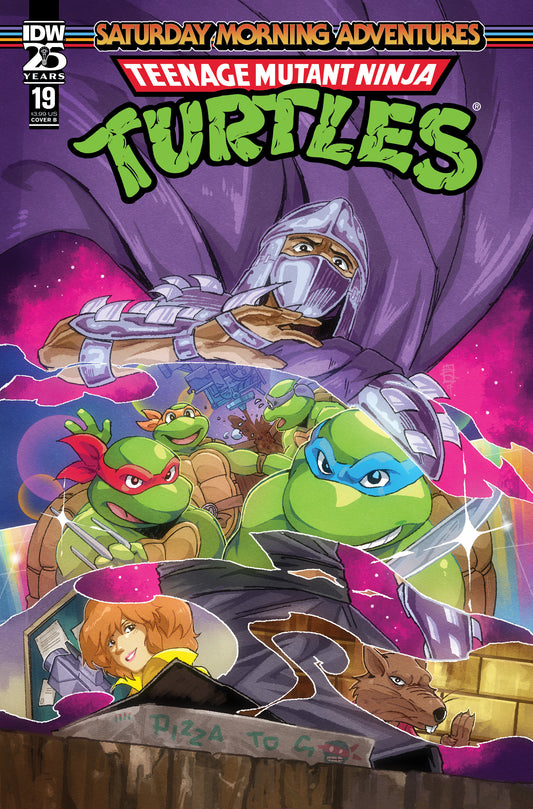 Teenage Mutant Ninja Turtles: Saturday Morning Adventures #19 Variant B (Arq)