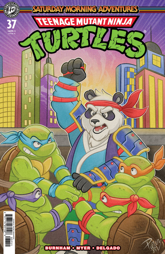 Teenage Mutant Ninja Turtles: Saturday Morning Adventures #37 Variant Ri 1:10 (Vermaning)