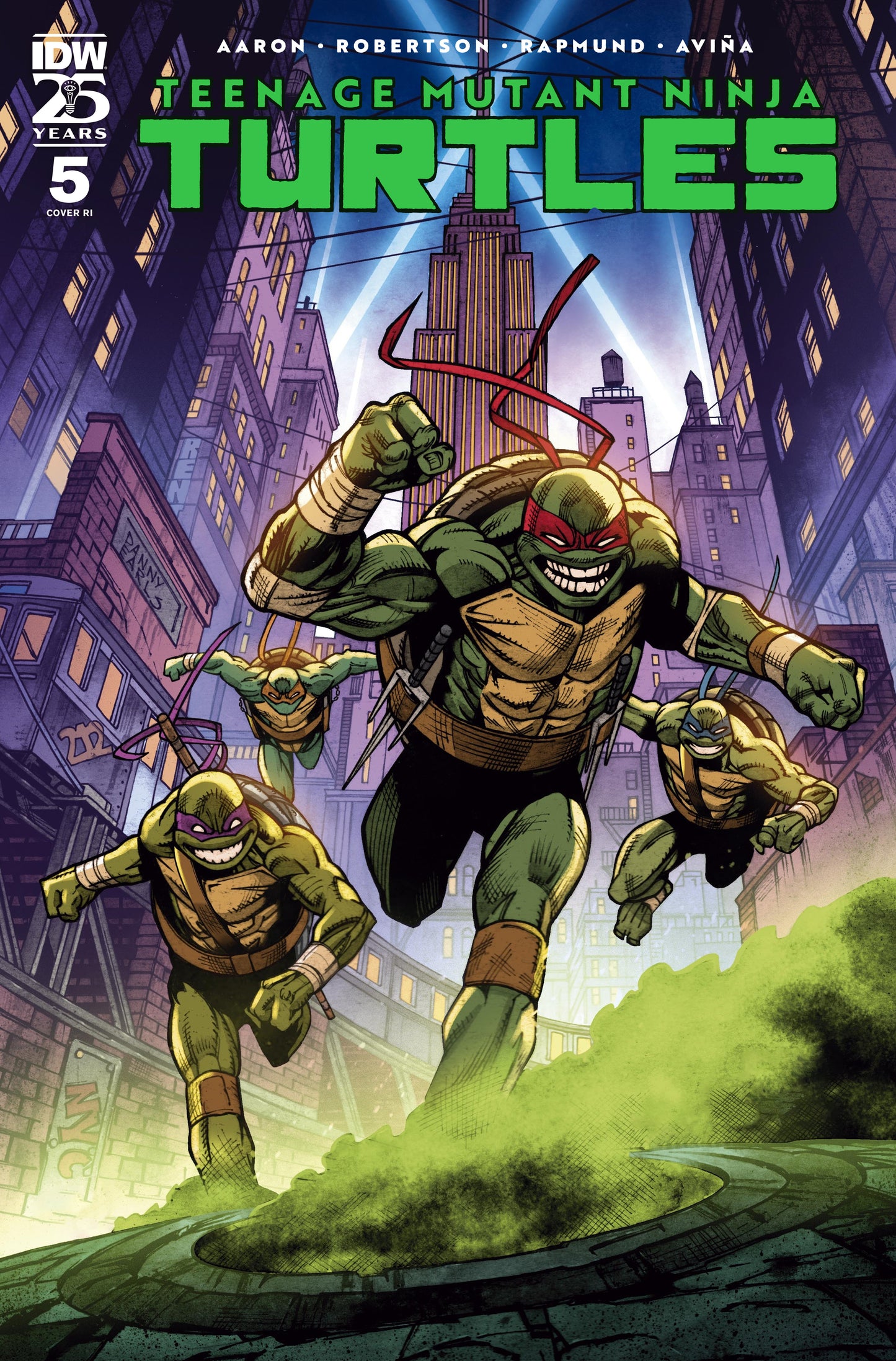 Teenage Mutant Ninja Turtles (2024) # 5 Variant Ri (25) (Earls)