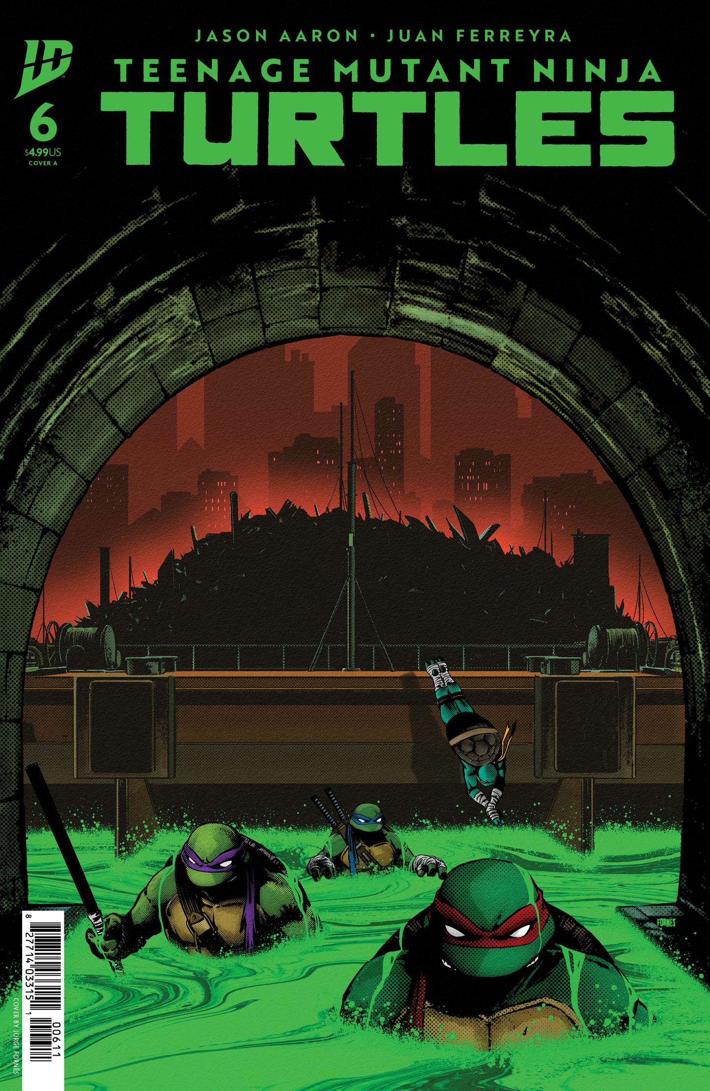 Teenage Mutant Ninja Turtles (2024) # 6 Cover A Fornés