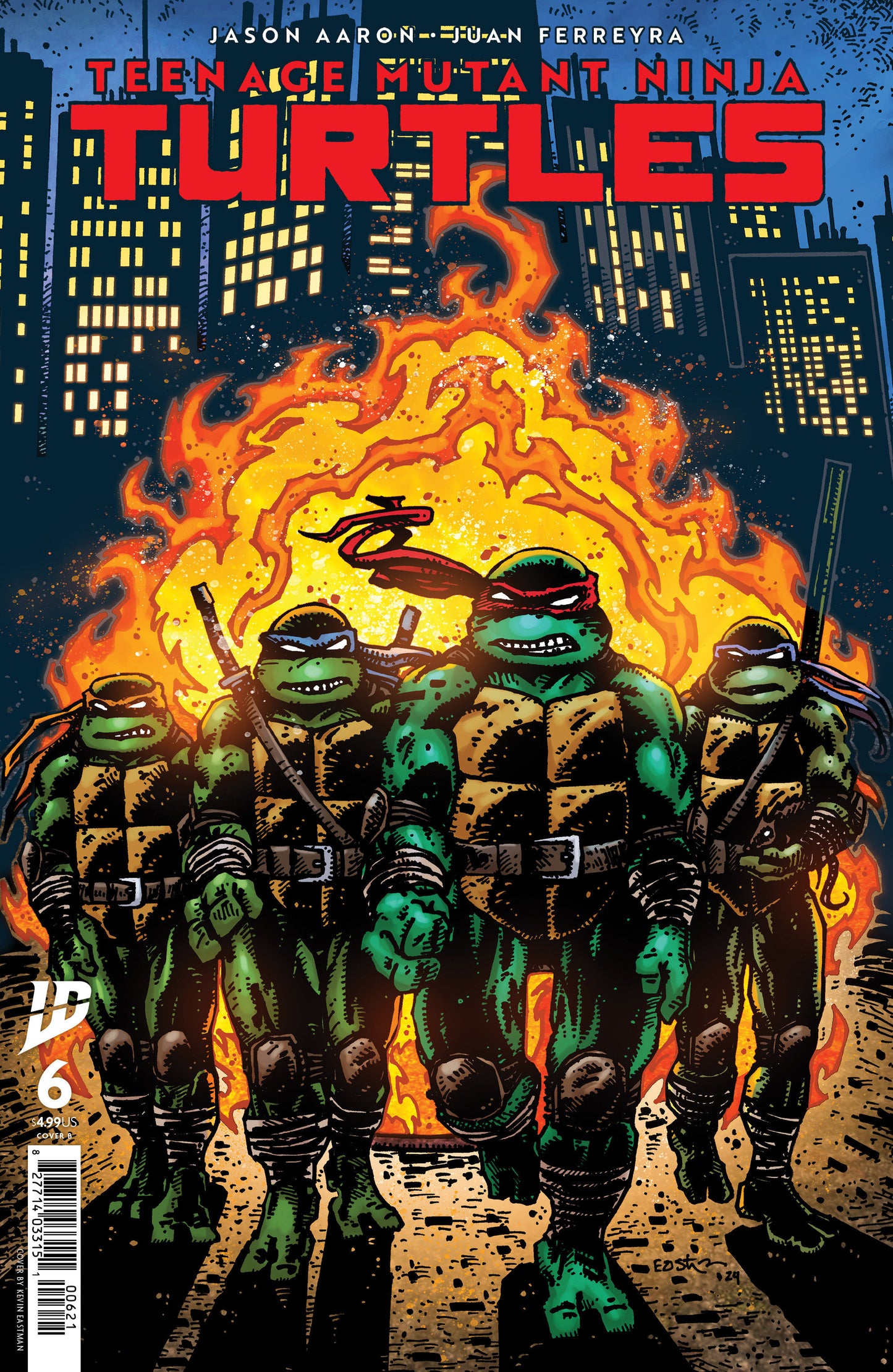 Teenage Mutant Ninja Turtles (2024) # 6 Variant B Eastman