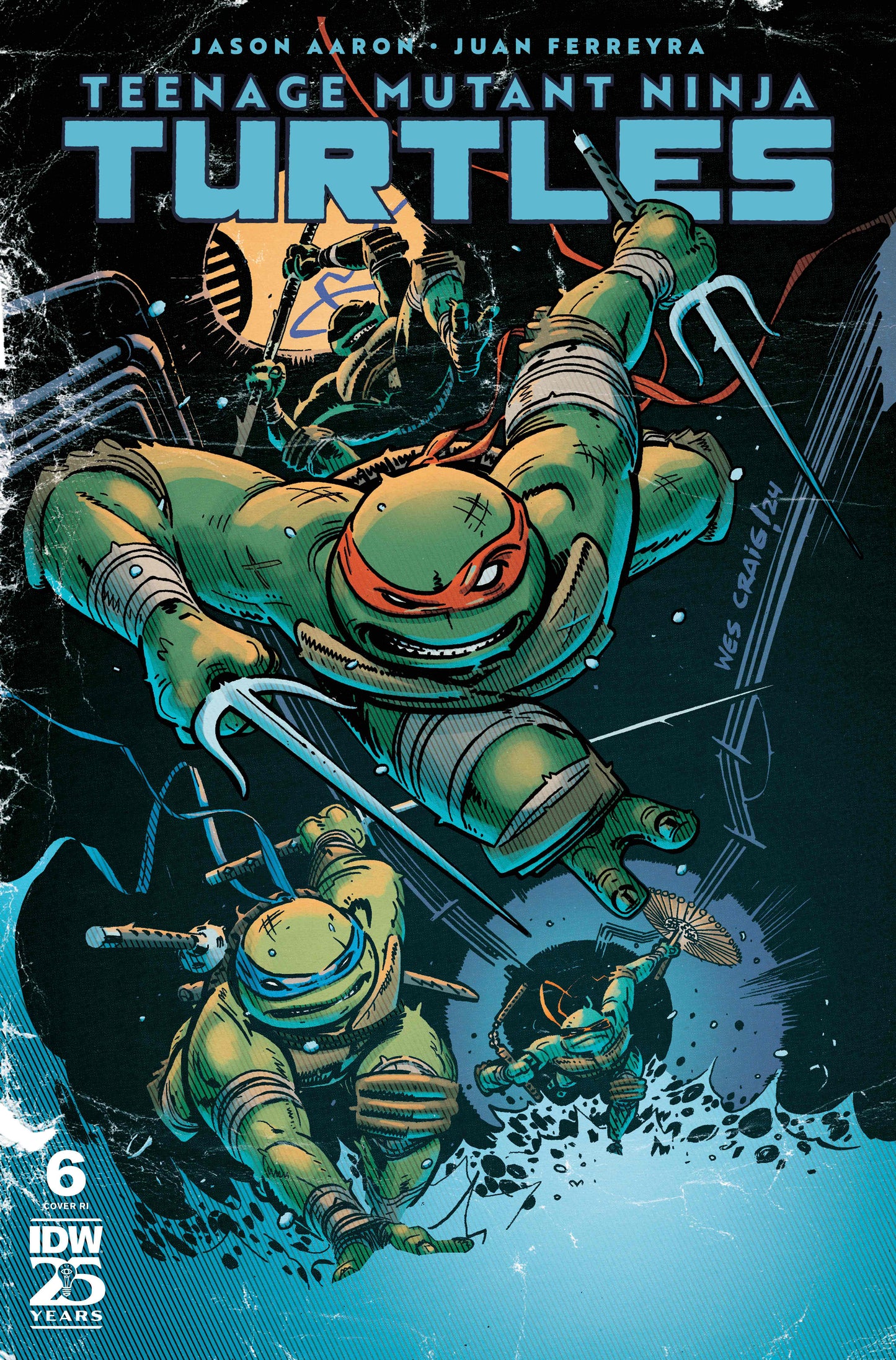 Teenage Mutant Ninja Turtles (2024) # 6 Variant Ri 1:50 Craig