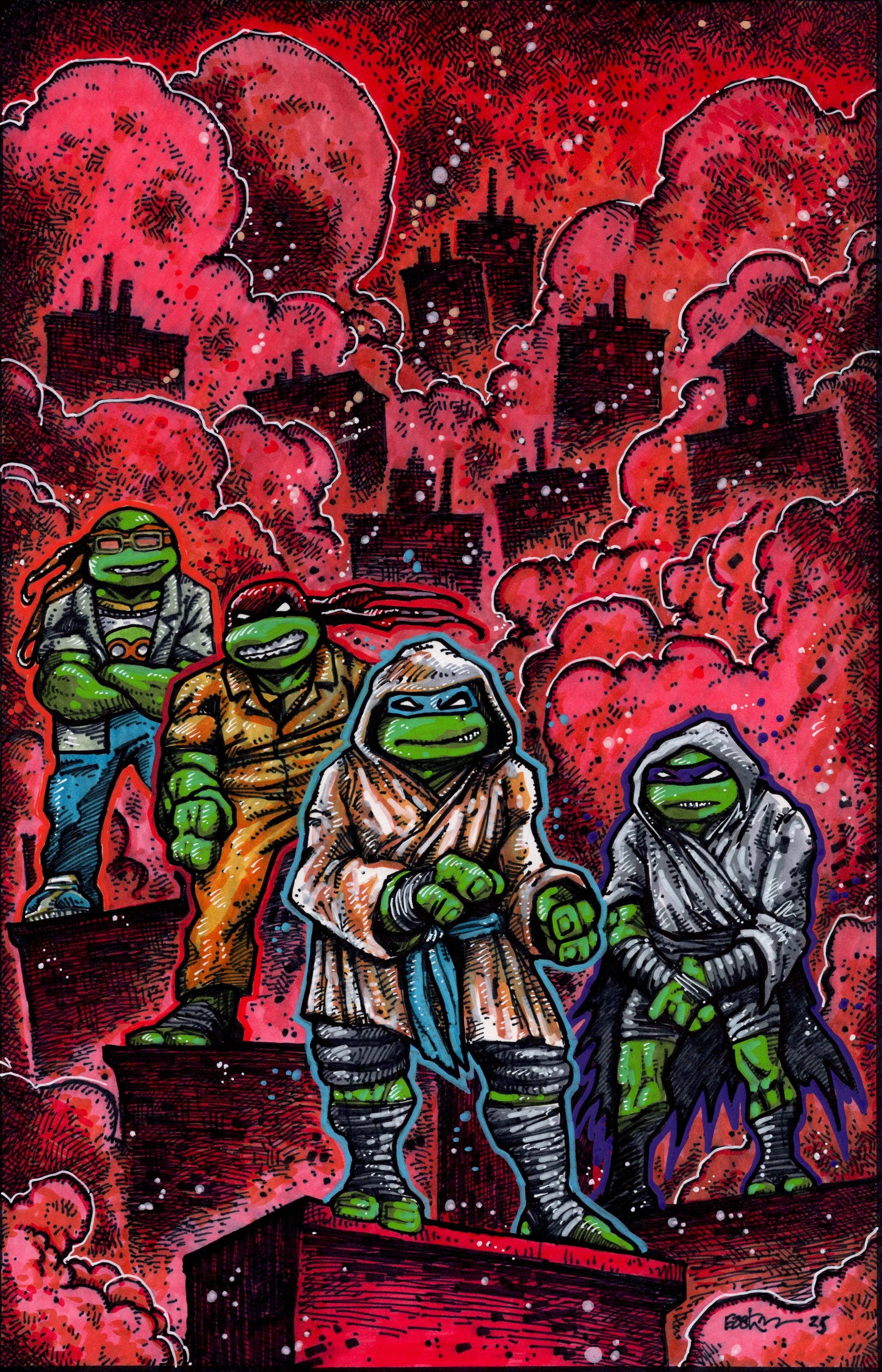 Teenage Mutant Ninja Turtles (2024) #10 Eastman 1:10 Virgin Variant