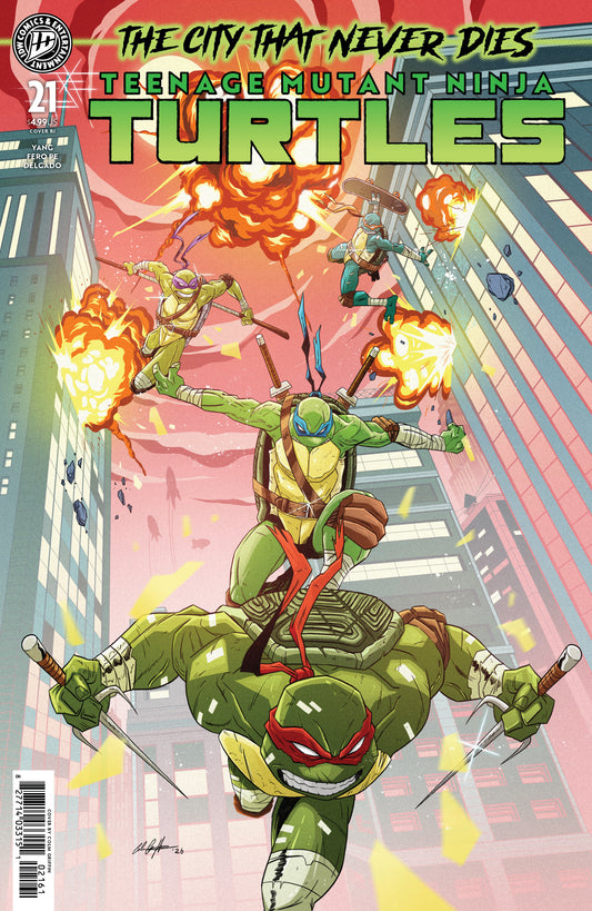 Teenage Mutant Ninja Turtles #21 Variant Ri 1:25 (Griffin)