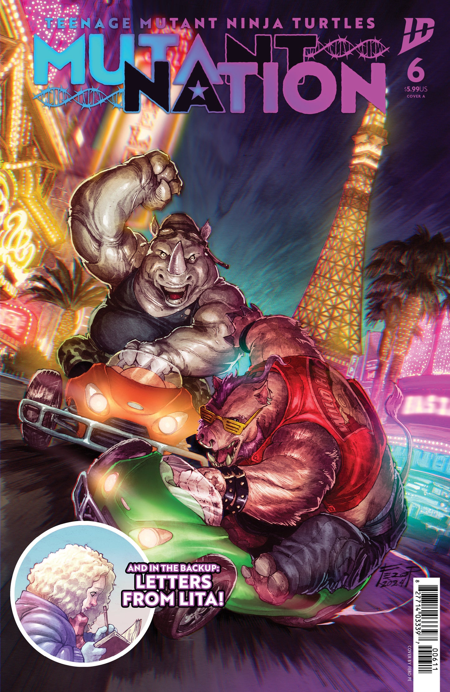 Teenage Mutant Ninja Turtles: Mutant Nation (2024) #6 Cover A Pe