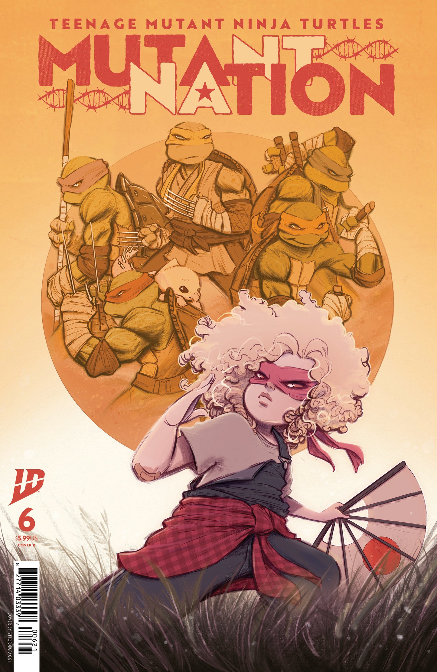 Teenage Mutant Ninja Turtles: Mutant Nation (2024) #6 Variant B Cafaggi