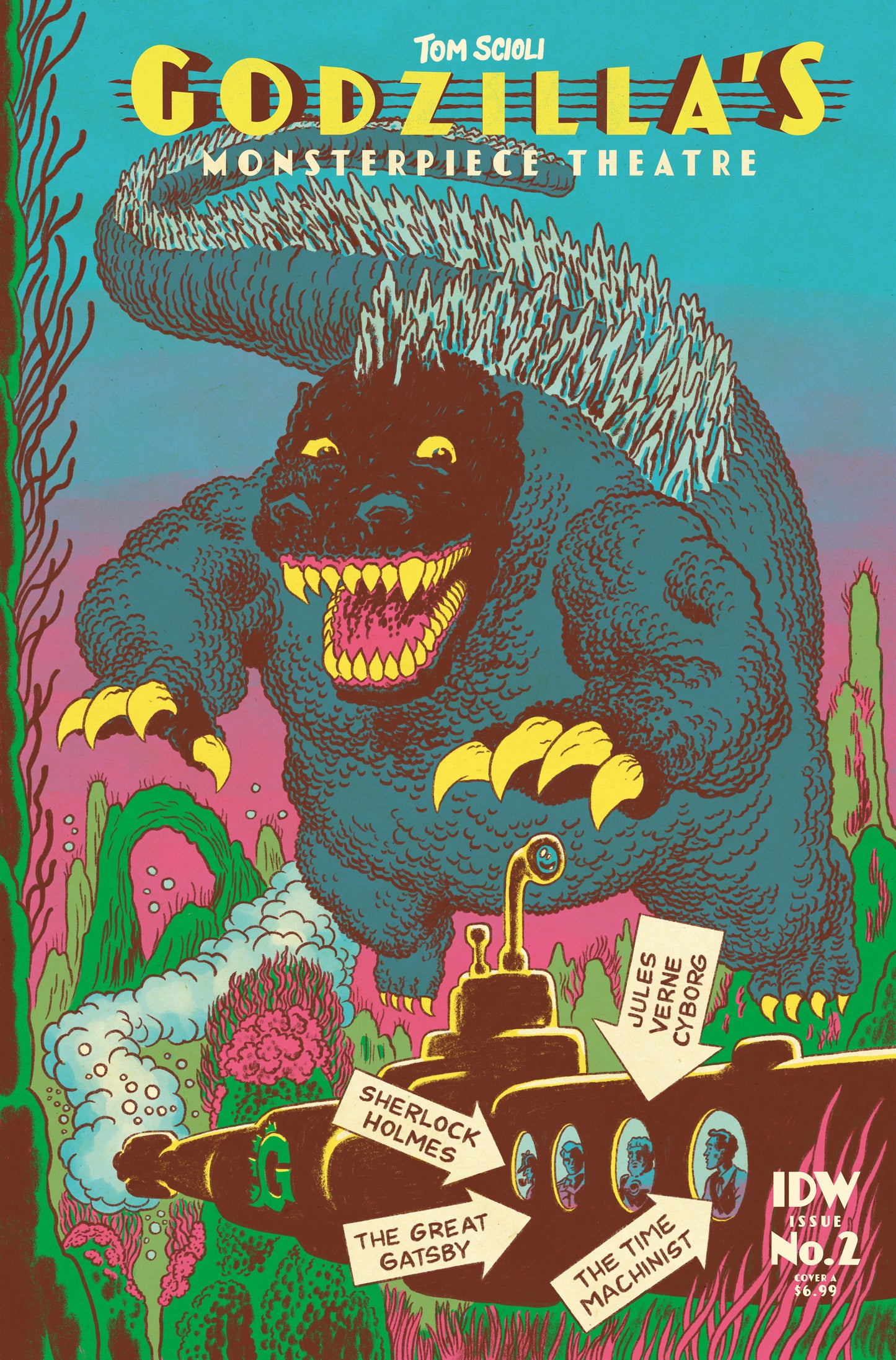 Godzilla’s Monsterpiece Theatre (2024) #2 Cover A (Scioli)