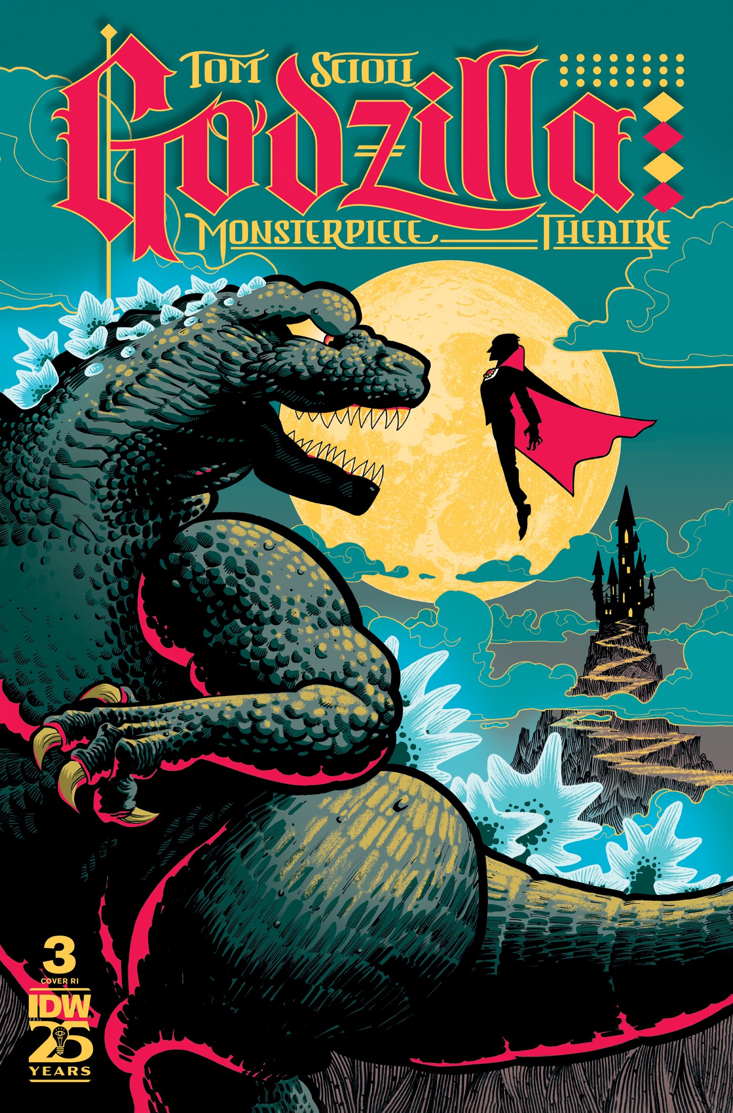 Godzilla's Monsterpiece Theatre (2024) #3 Variant Ri (10) (J. Gonzo)