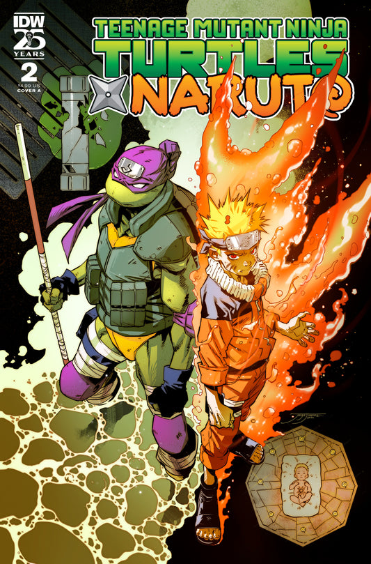 Teenage Mutant Ninja Turtles X Naruto (2024) #2 Cover A Jiménez