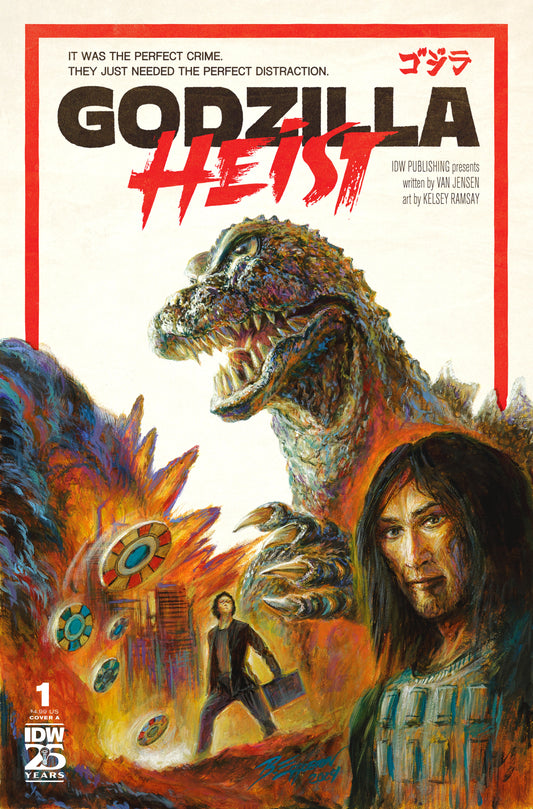 Godzilla: Heist (2025) #1 Cover A Eggleton