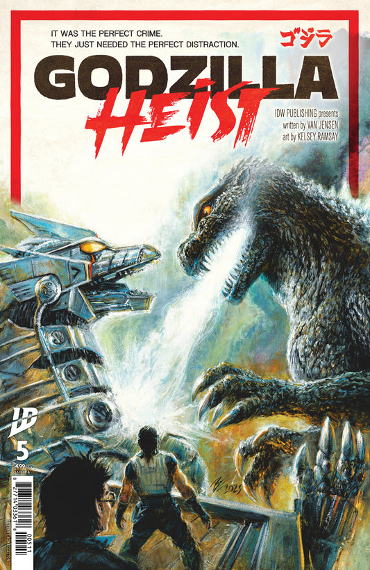 Godzilla: Heist (2025) #5 Cover A Eggleton