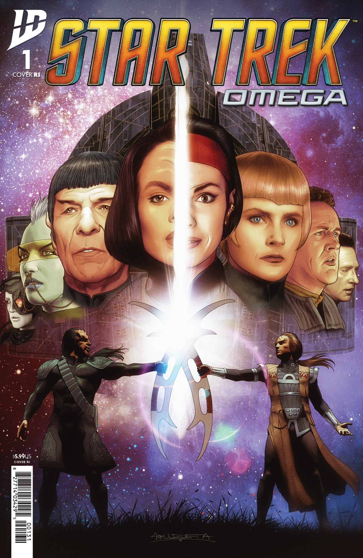 Star Trek: Omega (2025) One-Shot RI Unzueta 1:10 Variant