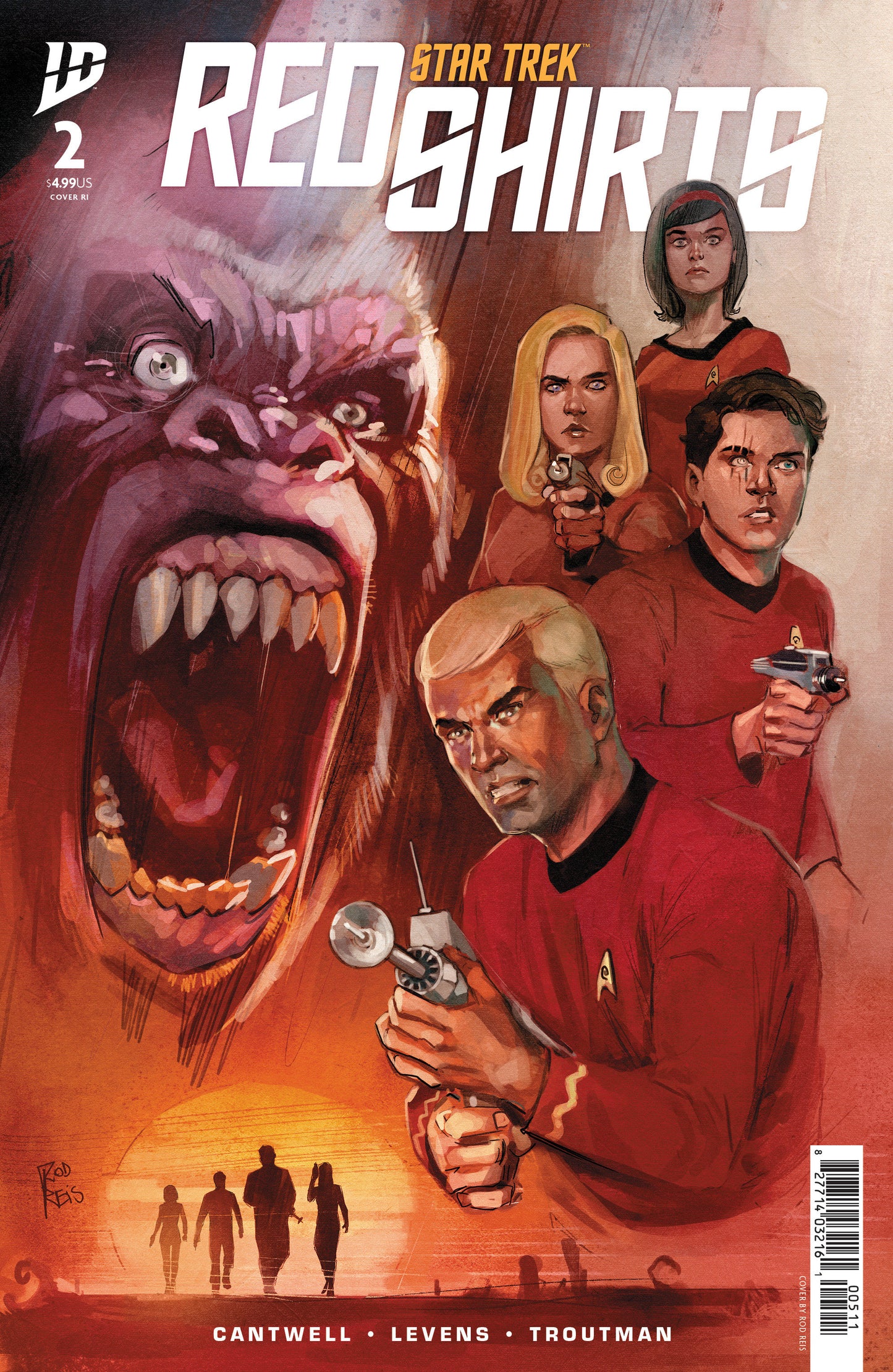 Star Trek: Red Shirts (2025) #2 Reis 1:10 Variant