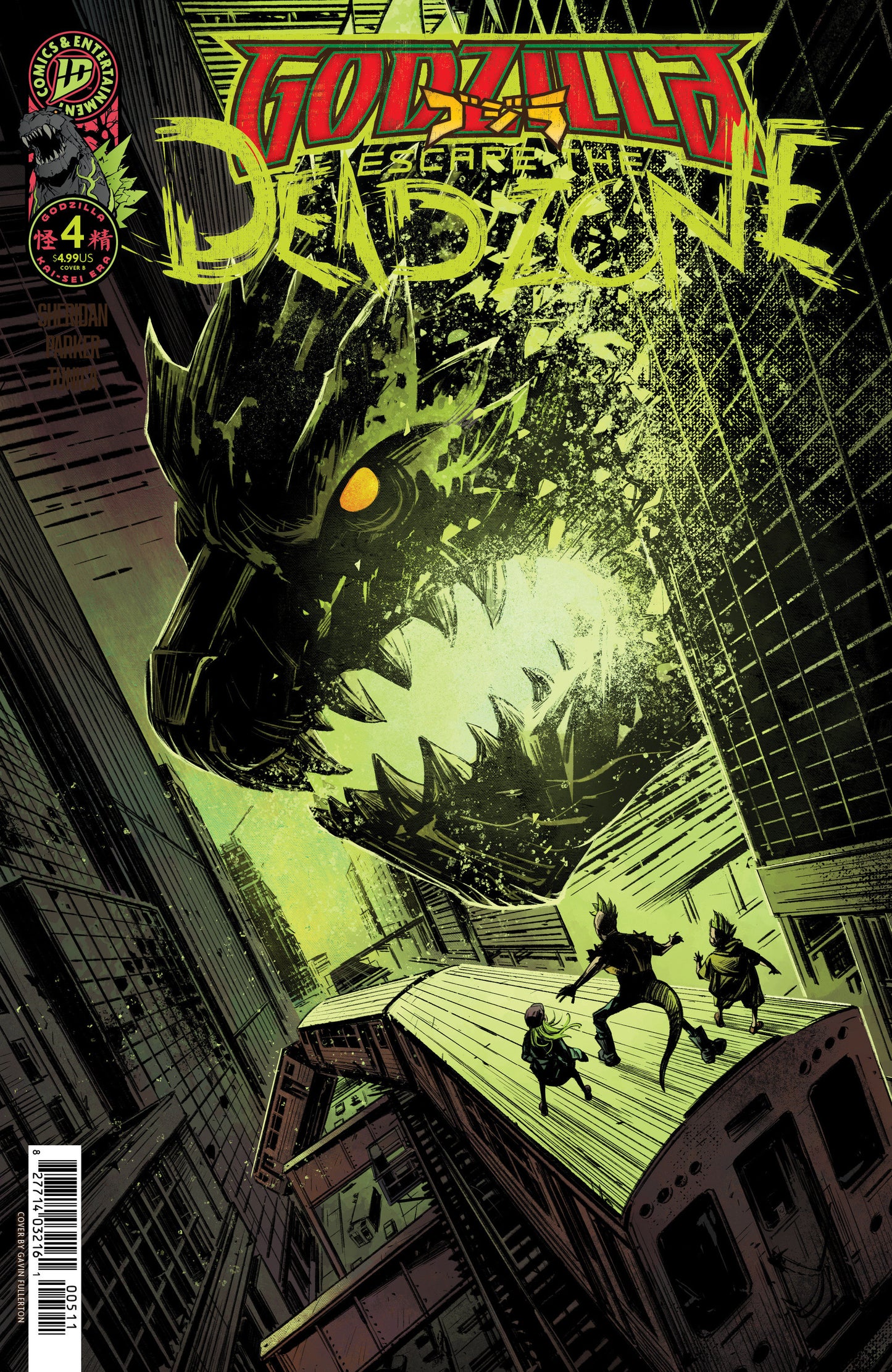 Godzilla: Escape The Deadzone [Kai Sei Era] #4 Variant B (Fullerton)