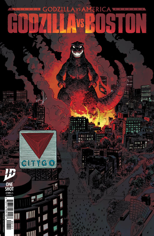 Godzilla vs America: Boston (2025) Cover A Sherman