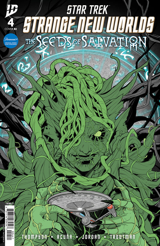 Star Trek: Strange New Worlds  The Seeds Of Salvation #4 Variant RI 1:10 (Mercer Black & White)