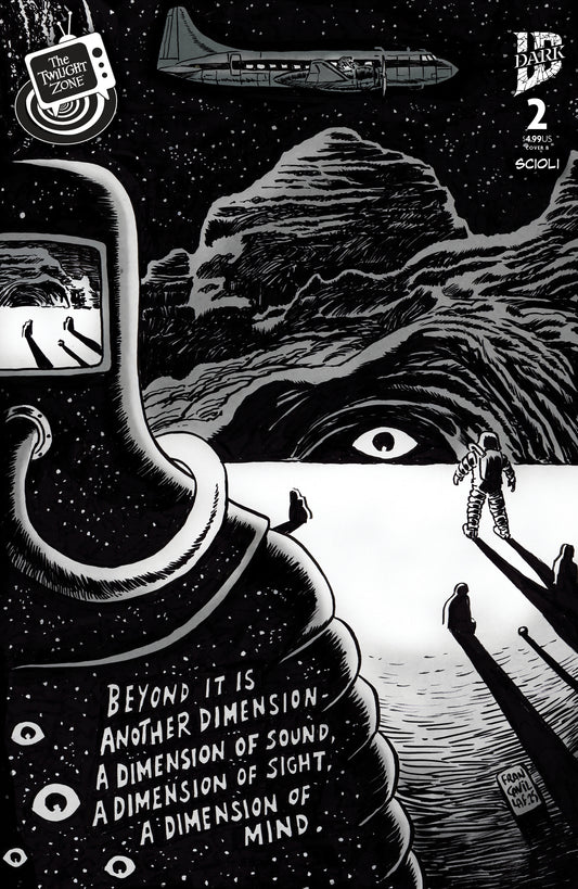 Twilight Zone #2 Variant B (Francavilla Connecting Cover)