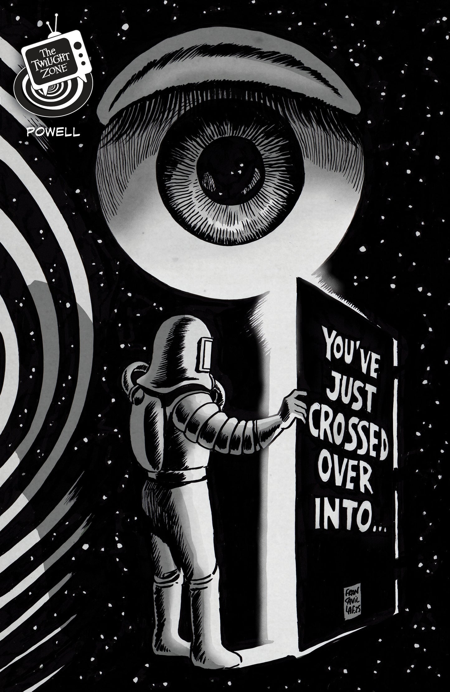 Twilight Zone #4 Variant B (Francavilla Connecting Cover)