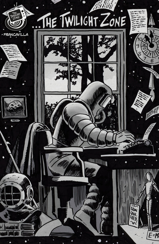 Twilight Zone #5 Variant B (Francavilla Connecting Cover)