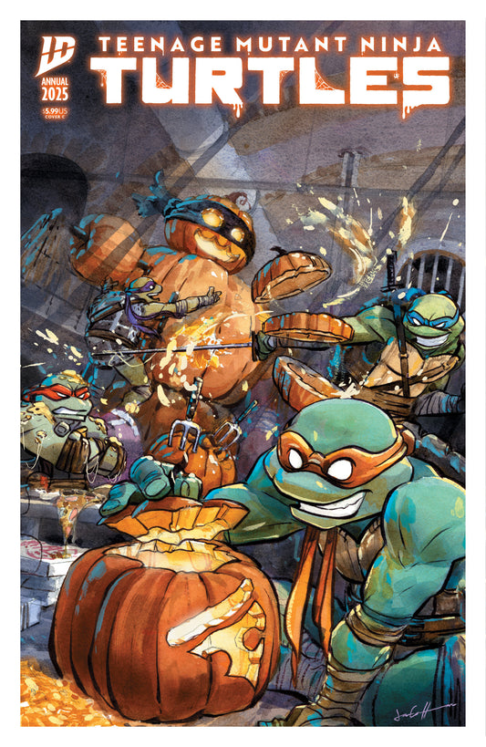 Teenage Mutant Ninja Turtles Annual 2025 Variant C (Cullum Holiday Variant)