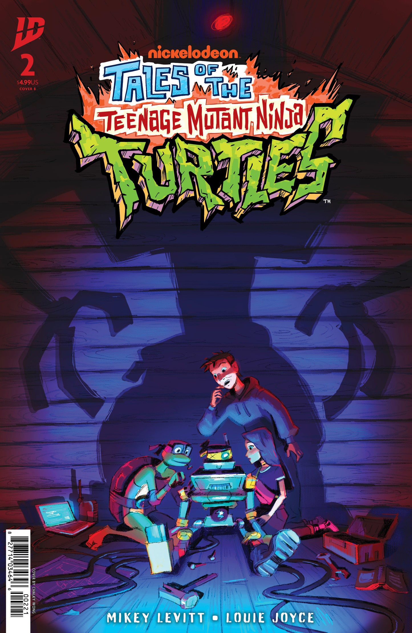 Tales Of The Teenage Mutant Ninja Turtles #2 Variant B (Wong)