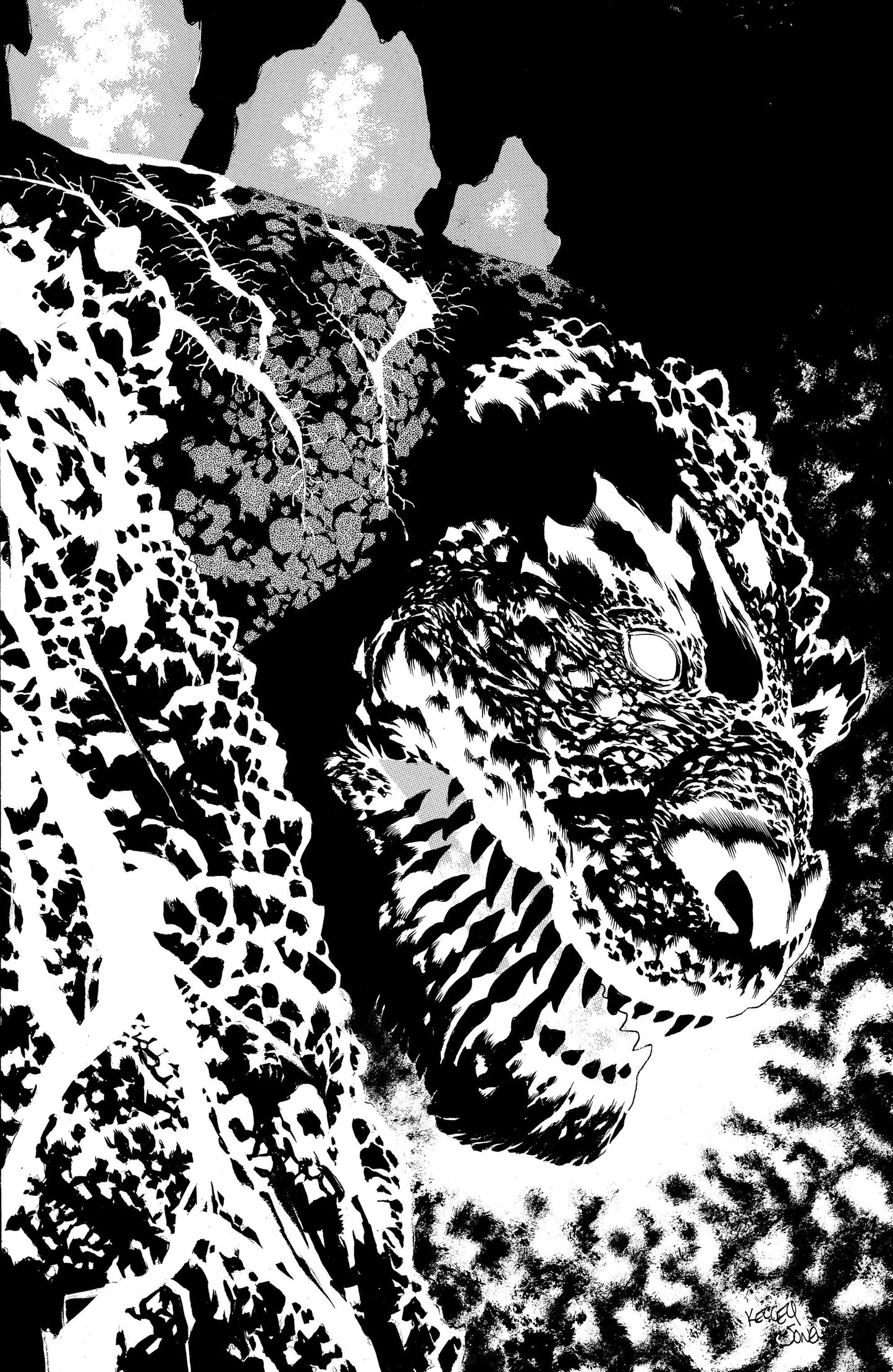 The Horror Of Godzilla [Kai Sei Era] #1 Variant Ri (50) (Jones Black & White Full Art)