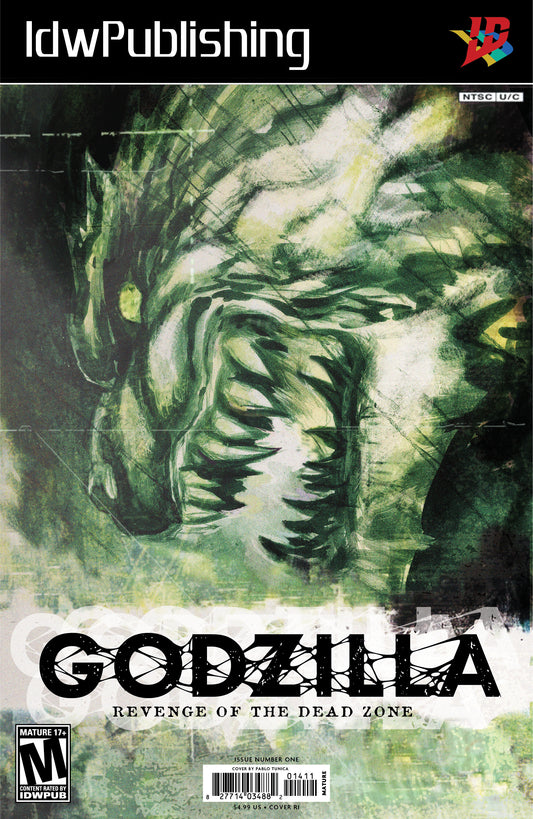 Godzilla: Revenge Of The Deadzone [Kai Sei Era] #1 Variant Ri 1:10 (Tunica Videogame Homage Variant)