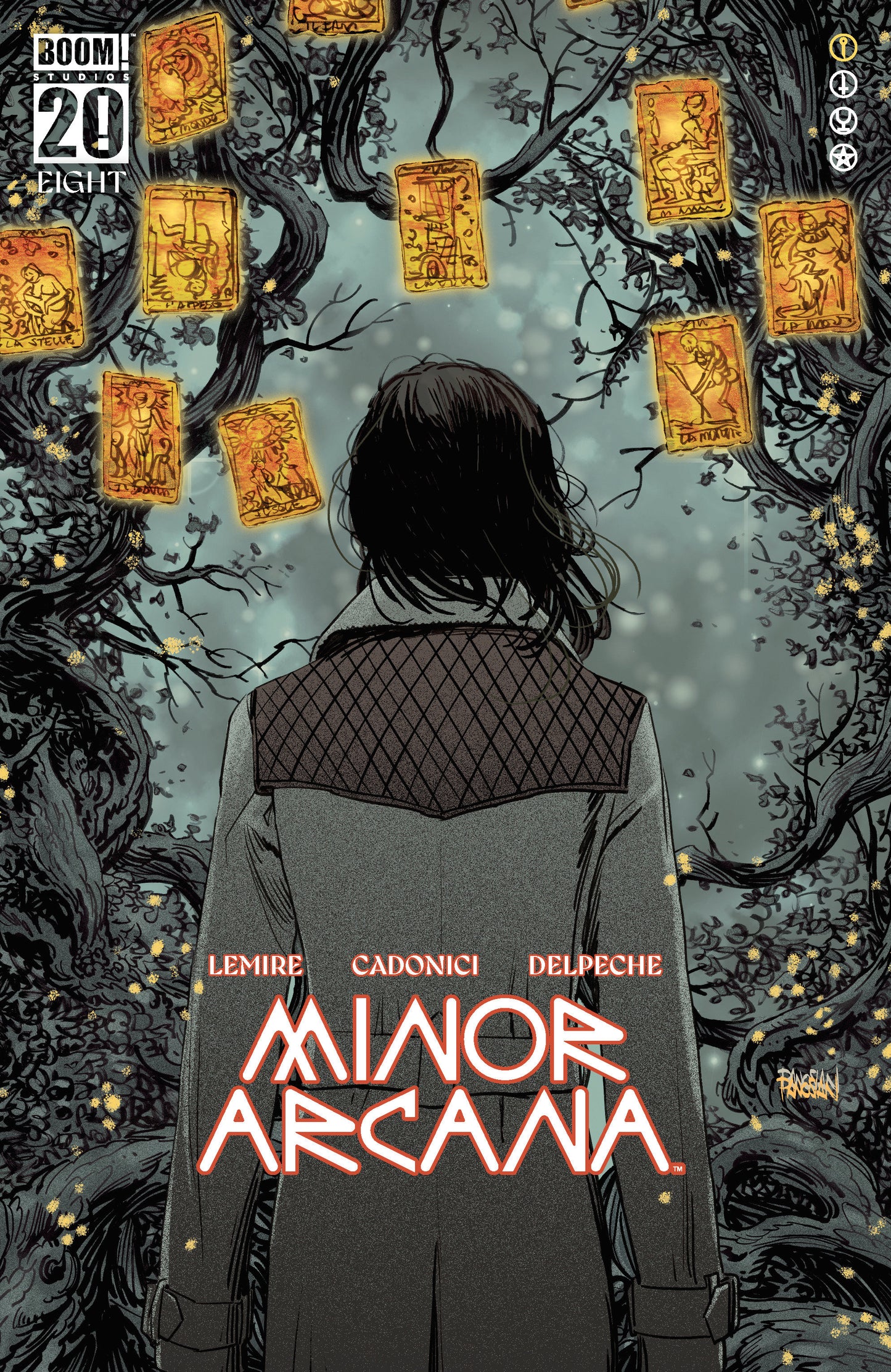 Minor Arcana (2024) # 8 Cover C Boom 20th Anniversary Panosian