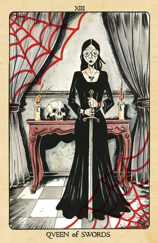 Minor Arcana #13 C 1:10 Variant Edition Tarot Card Variant (Full Art, Lemire)