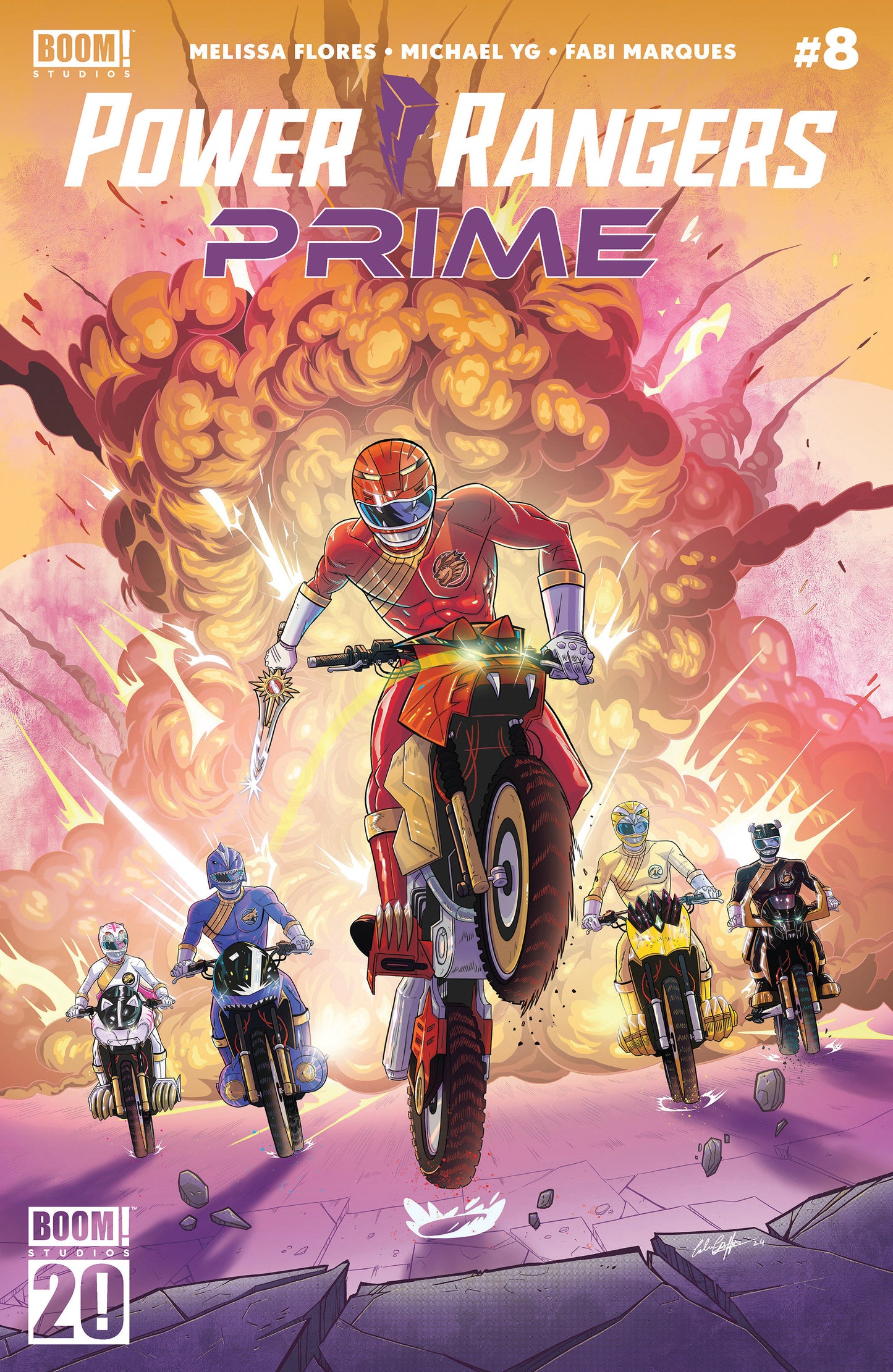 Power Rangers Prime (2024) #8 Cover B Griffin