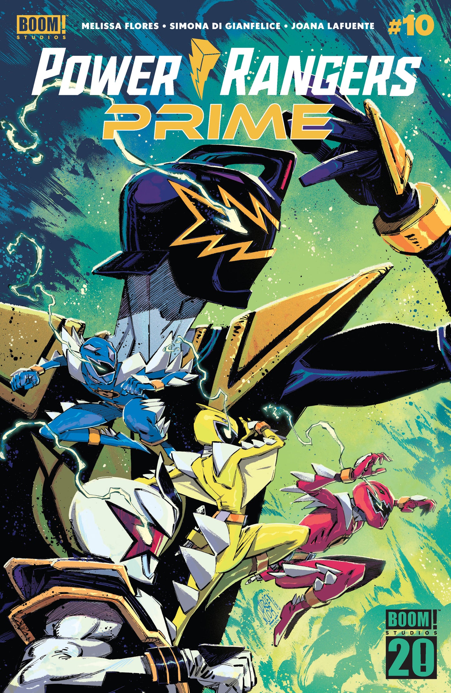 Power Rangers Prime #10 D 1:10 Variant Edition (Full Art, Corona)