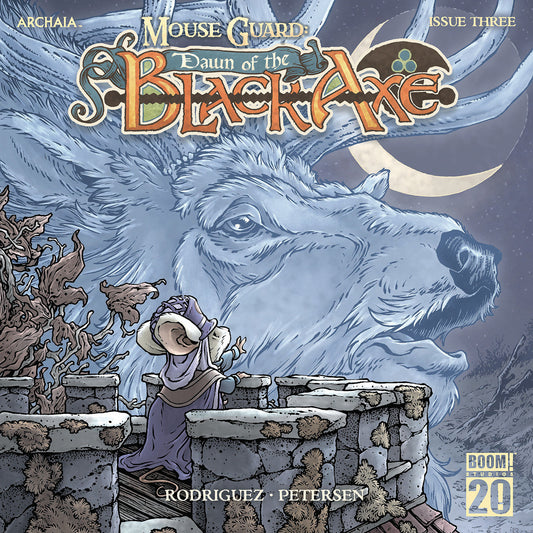 Mouse Guard: Dawn Of The Black Axe (2025) #3 (of 3) Cover B Petersen