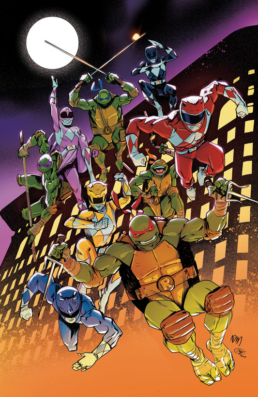 Mighty Morphin Power Rangers/Teenage Mutant Ninja Turtles III #3 F 1:25 Variant Edition (Full Art, Gorham)