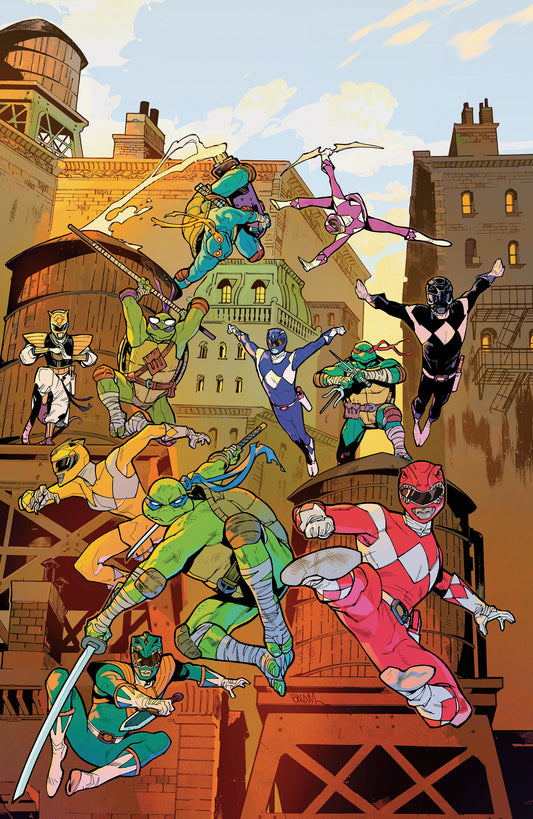 Mighty Morphin Power Rangers/Teenage Mutant Ninja Turtles III #5 F 1:25 Variant Edition (Full Art, Balam)