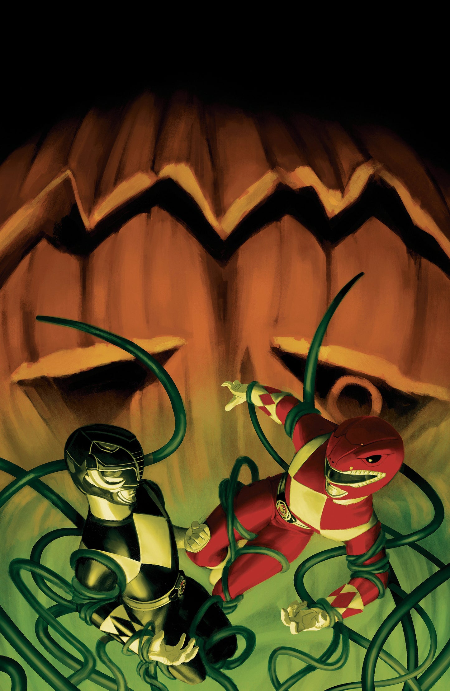 Mighty Morphin Power Rangers Halloween Special (2025) #1 Cover D Mercado 1:10 Virgin Variant Edition