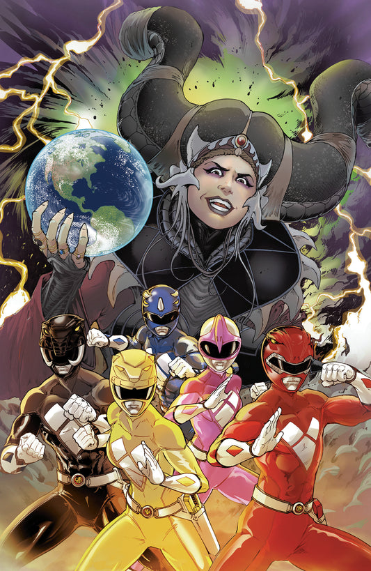 Mighty Morphin Power Rangers (2026) #2 F 1:10 Variant Edition Foil (Full Art, Foil, Griffith)